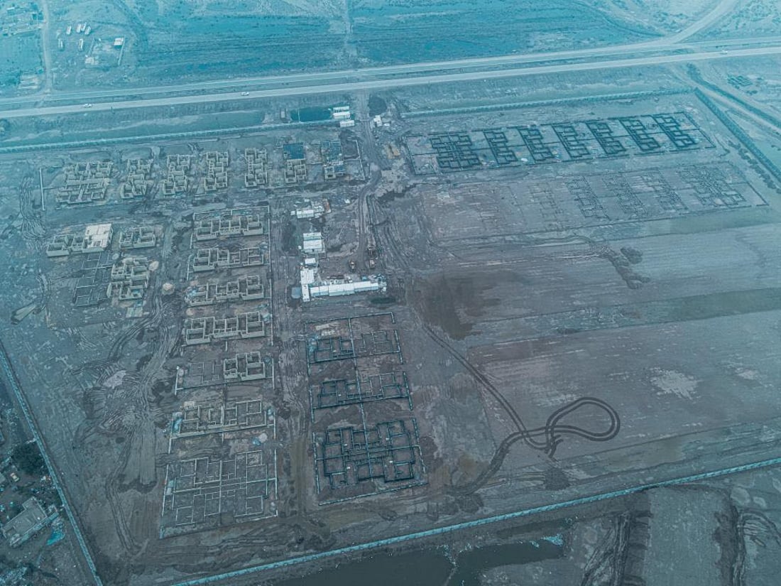 صور: مشروع إسكان القضاة في ميسان يبصر النور بـ 30% من الإنجاز