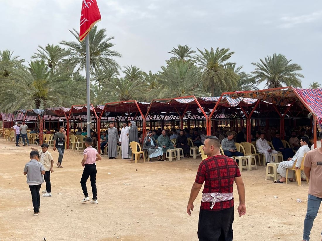 صور من مضيف آلبوحداري: جميل الشمري وعدنان الزرفي في تجمع كبير “ضد الدگات”