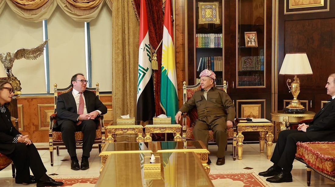 السفارة الأميركية بعد لقاء البارزاني: الحكومة العراقية مستقلة بالكامل