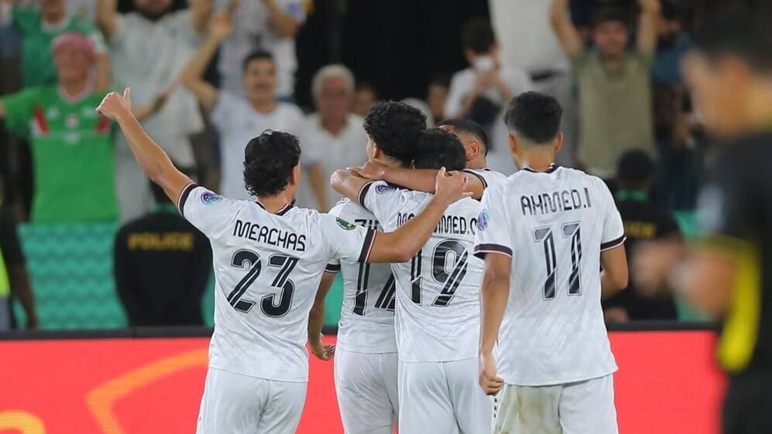 العراق يتغلب على الكويت في آخر لحظات المباراة