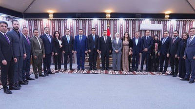 Sudani meets KDP parliamentary bloc amid regional war