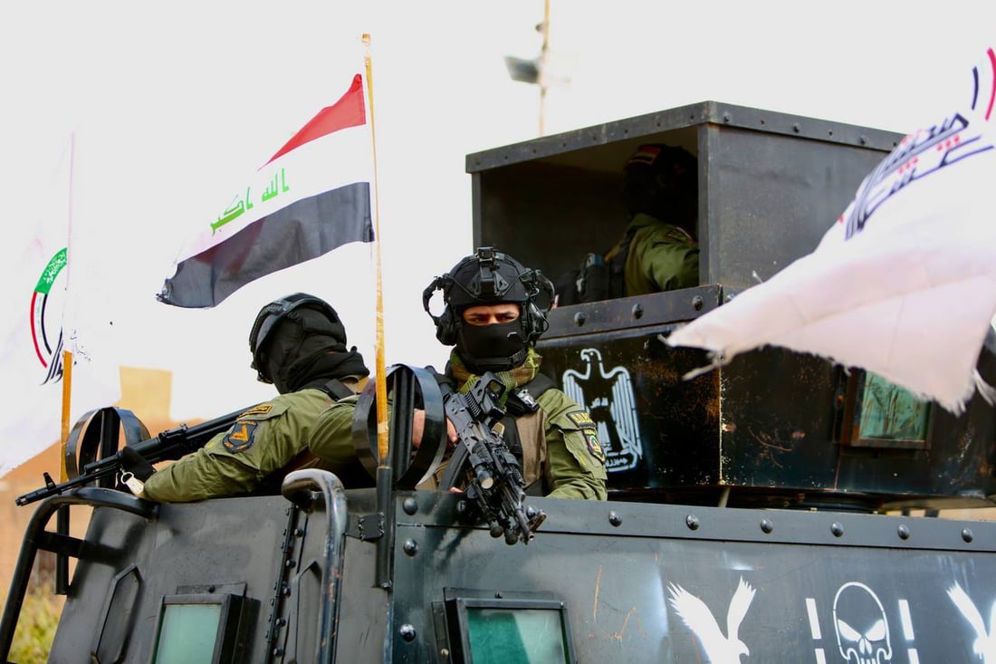 صور: أمن الحشد يرفع حالة الجهوزية بتمارين تعبوية في الأنبار