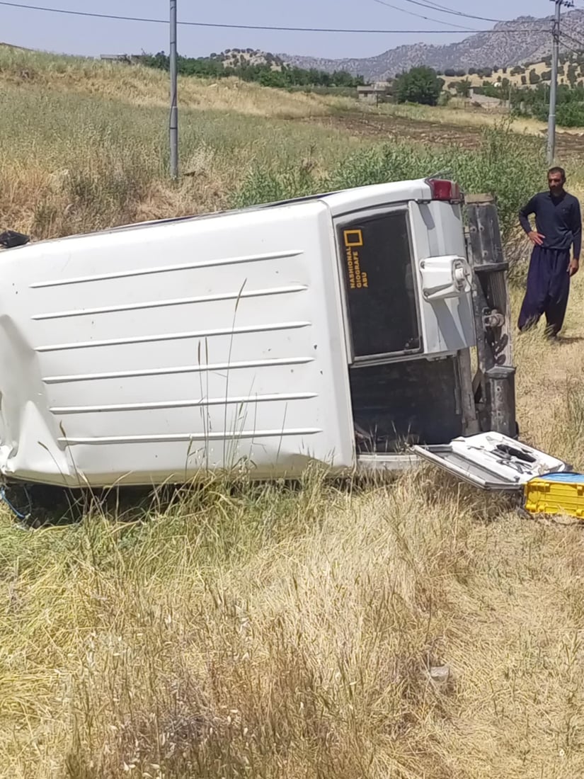 لە رووداوێکی هاتوچۆدا شۆفێری ماتۆڕسکیلێک گیانی لەدەستدا