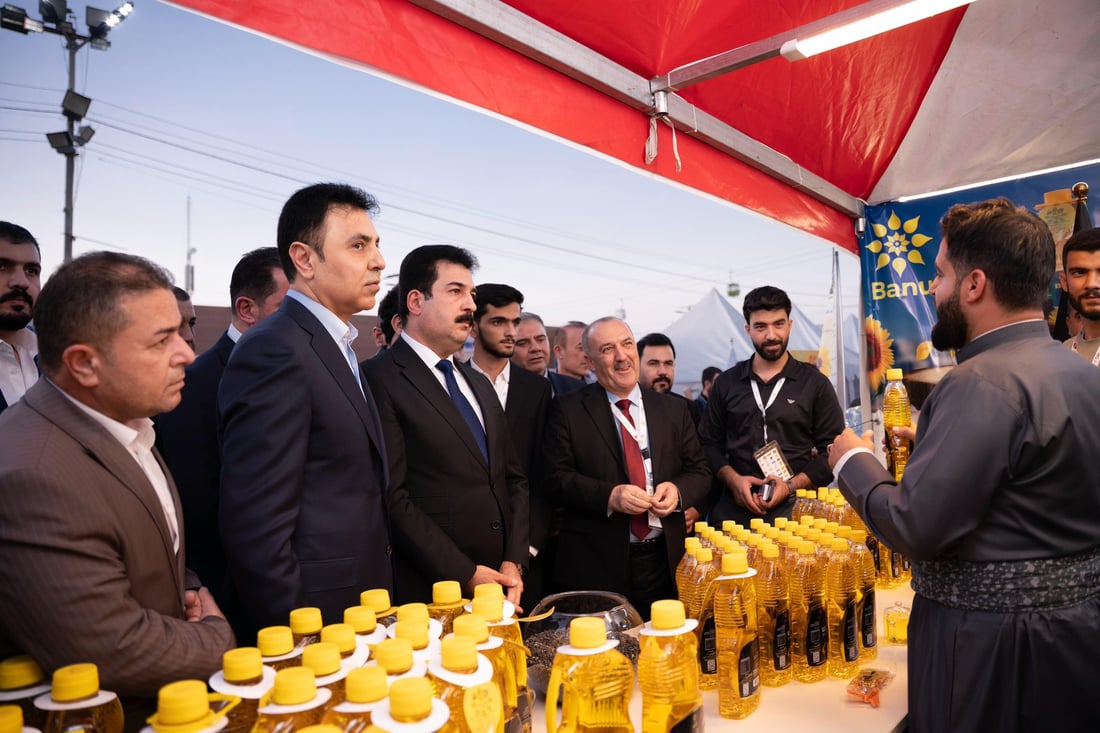 چوارەمین پێشانگای بازرگانی و بەرهەمە ناوخۆییەکانی کوردستان و عێراق کرایەوە