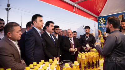 چوارەمین پێشانگای بازرگانی و بەرهەمە ناوخۆییەکانی کوردستان و عێراق کرایەوە