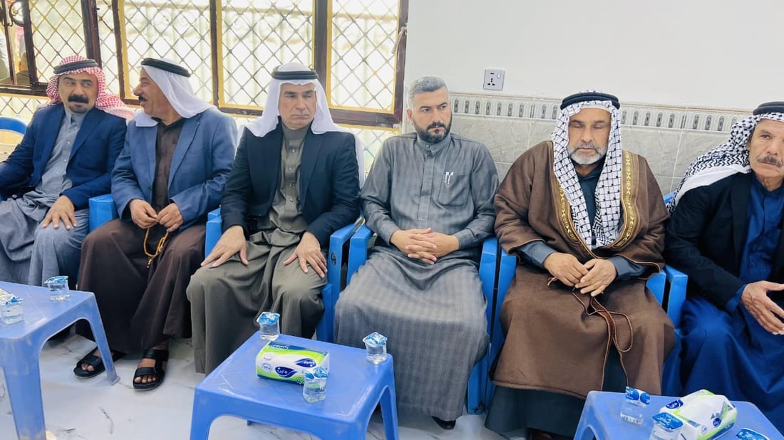 الشيخ أحمد مجباس الثامر يدلي بأول تصريح بعد اختياره زعيماً لـ “آلبوحشمة”