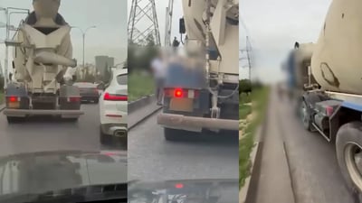 دەستبەسەر ئەو میکسەرەدا گیرا کە چیمەنتۆى لێ دەڕژا