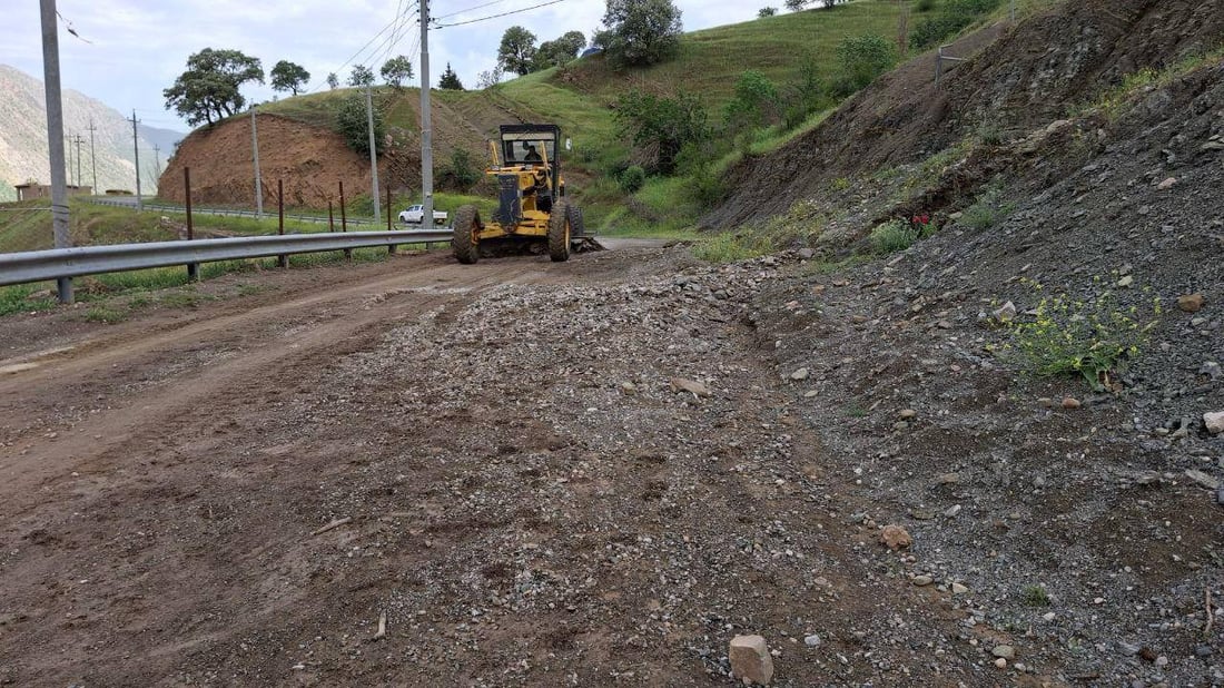 باران و لافاو زیانی بە چەند رێگایەکی سۆران گەیاند