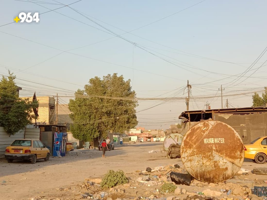 صور من “حي الفقراء” في بغداد: “المشاتل” خارج خطة التبليط والخدمات