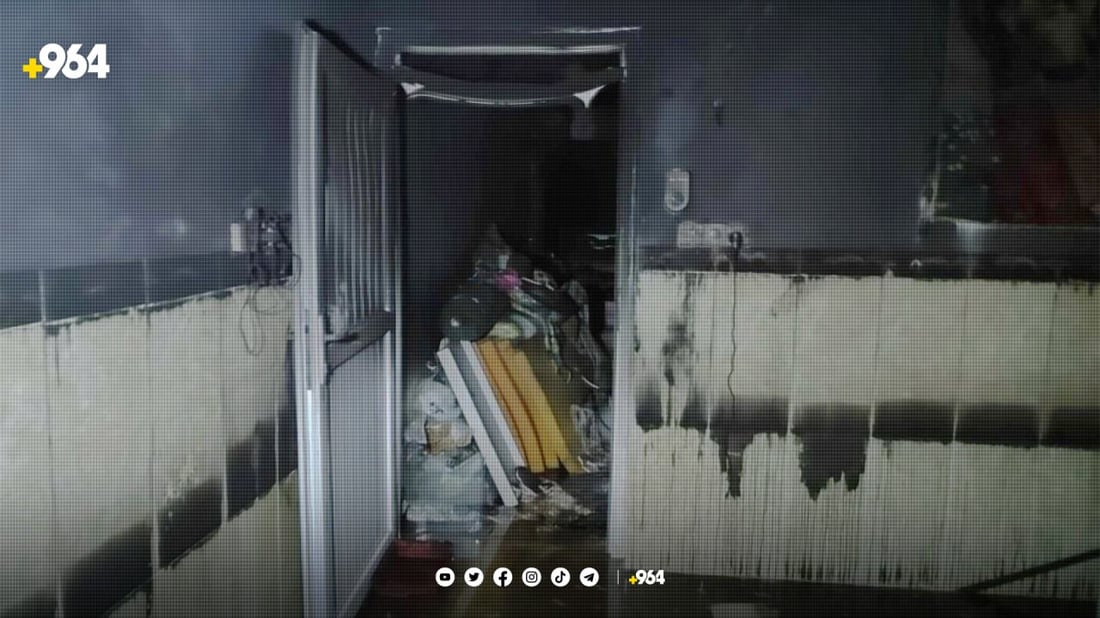 ماڵی هاوڵاتیەک لە گەڕەکی سەرکارێزی هەولێر سووتا