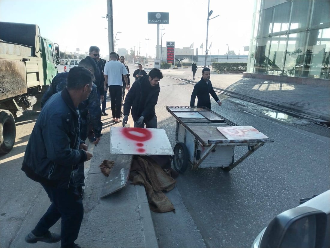 بەشێکی شەقامی 100 مەتری لە زێدەڕۆیی رێکخرایەوە