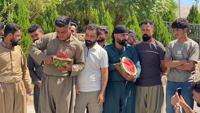 دژی هاوردەکردنی شووتی لە دەروازەکانەوە؛ جووتیارانی هەڵەبجە گردبوونەوە