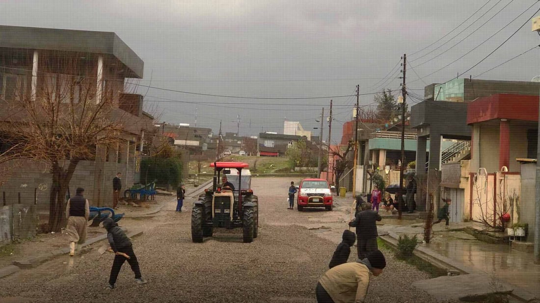 لە پیرەمەگروون 30 ماڵ گەڕەکەیان چەوڕێژ کرد