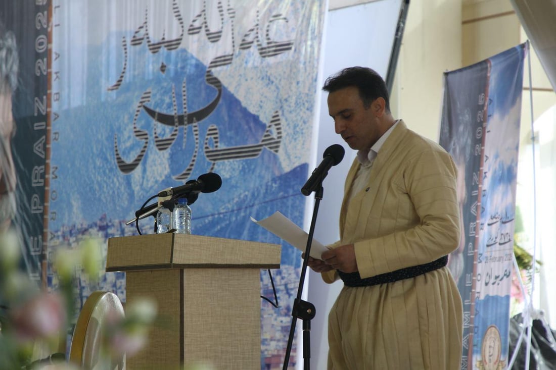 خەڵاتی ئەمساڵی ماملێ بەخشرایە عەلی ئەكبەر مورادی