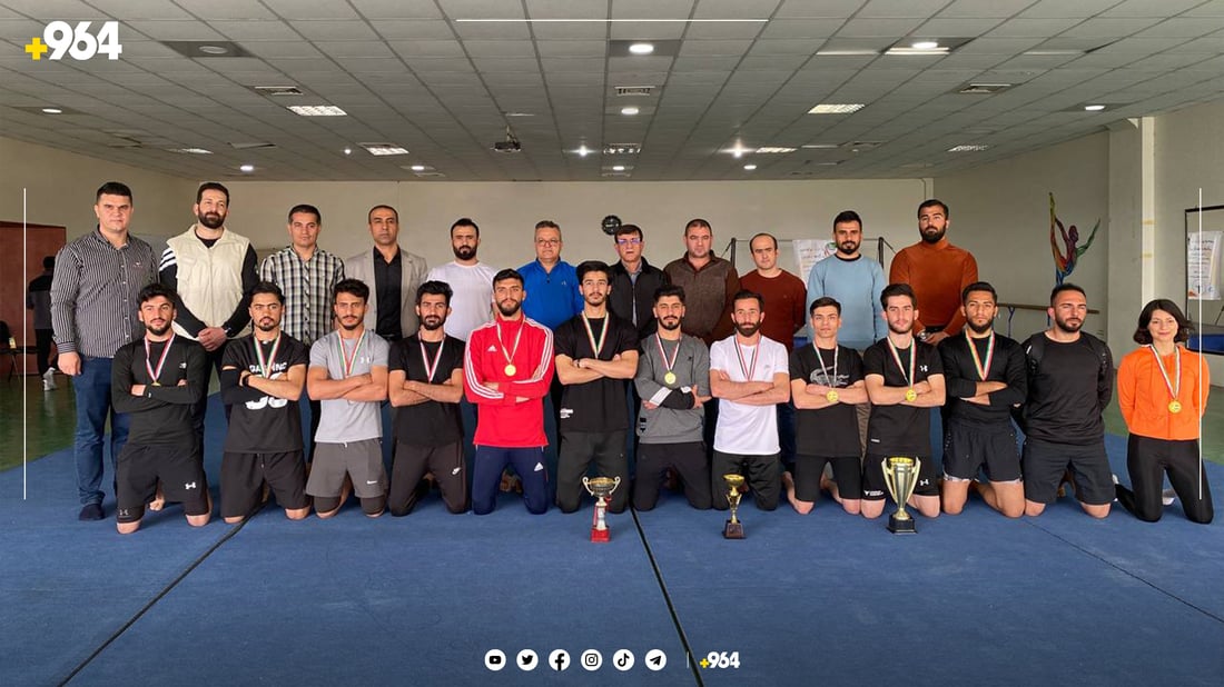 دوای هه‌شت ساڵ پاڵه‌وانیه‌تیی جومناستیك له‌ دهۆك به‌ڕێوه‌چوو