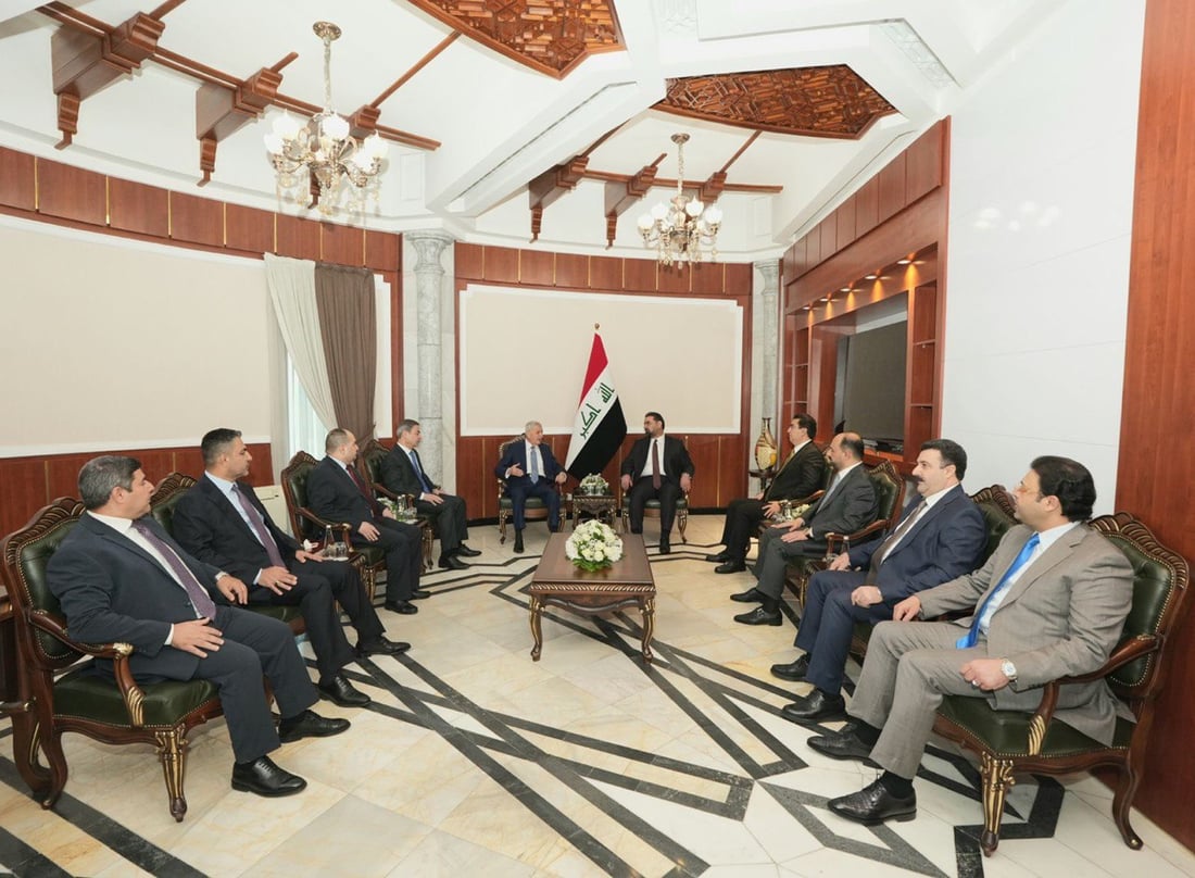 لقاء في مجلس النواب بين الحلبوسي ورشيد