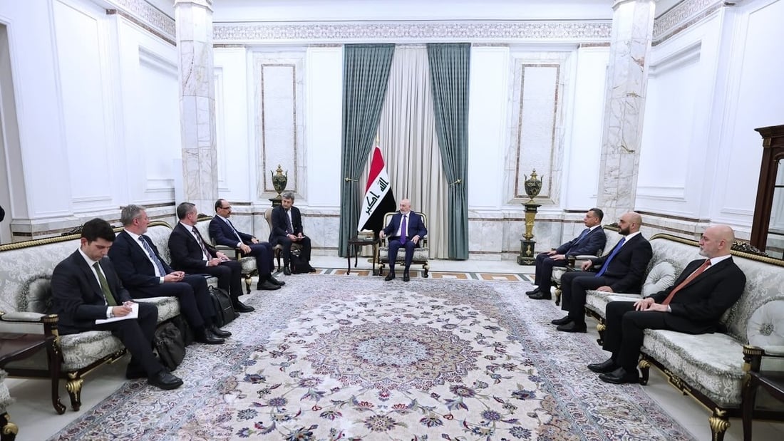 رئيس مخابرات تركيا في قصر بغداد.. آميدي وقالن يناقشان التعاون بحضور الشطري