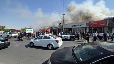 ئاگر لە ژمارەیەک دوکان لە گەڕەکی عەرەفەی کەرکوک کەوتەوە