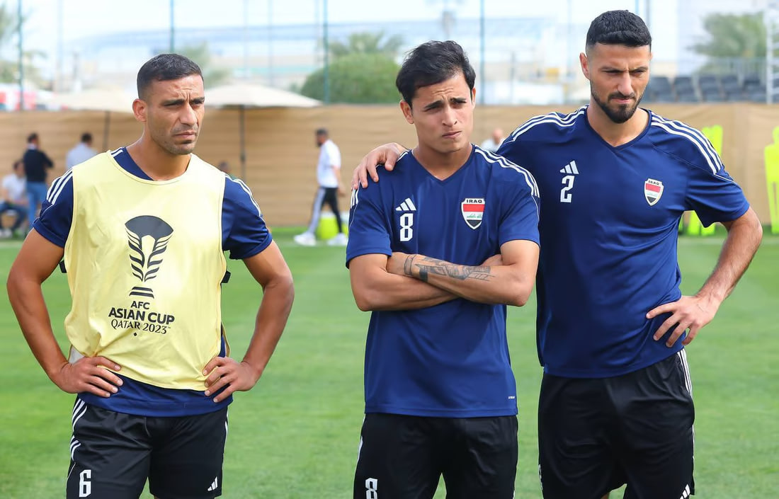 Photos: Iraqi football team gears up for Asian Cup round of 16