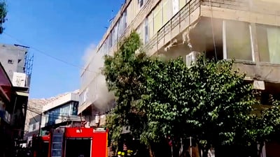 ئاگر لە بازاڕی چەلێی دهۆک کەوتەوە