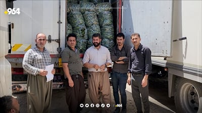 رێگەنادرێت بەرهەمی جوتیارانی هەرێمی كوردستان بگاتە ناوچەكانی خواروی عێراق