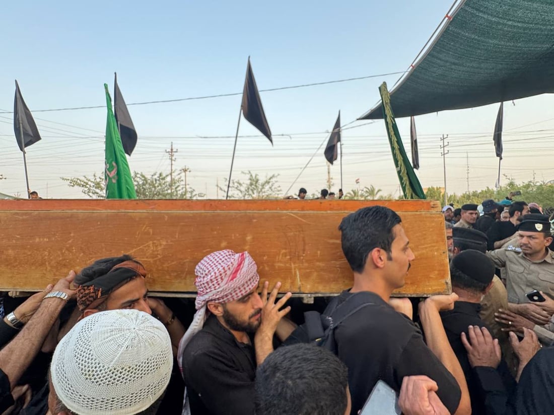 غرق 3 زائرين بينهم إيرانيان في الجبايش والمدينة تودعهم بأجواء حزينة (صور)