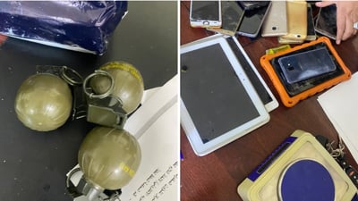 رمانات هجومية وحبوب مخدرة.. شرطة كربلاء تعتقل 5 متهمين بـ”عملية نوعية”