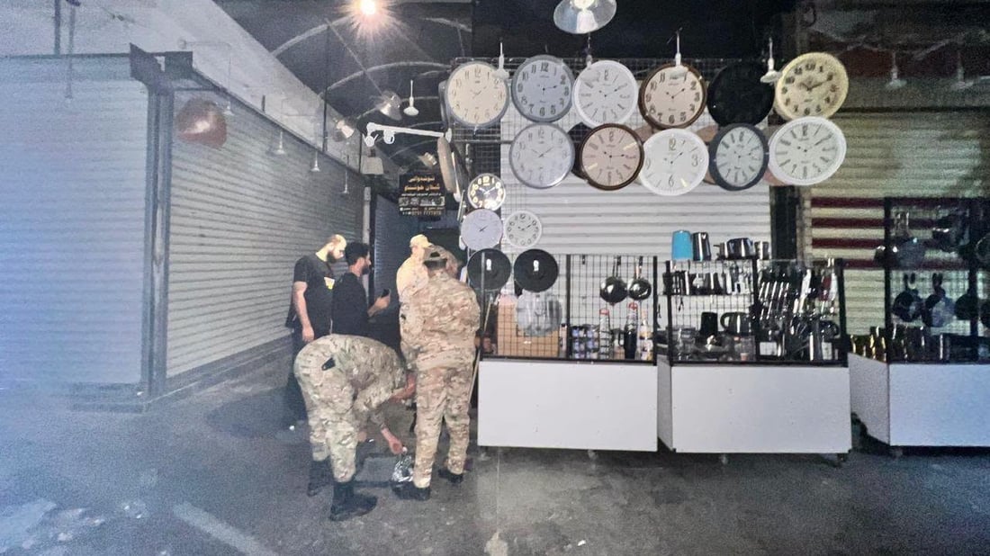 بەشێک لە کاسبکارانی ناو بازاڕی لەنگە لە هەولێر سزا دەدرێن