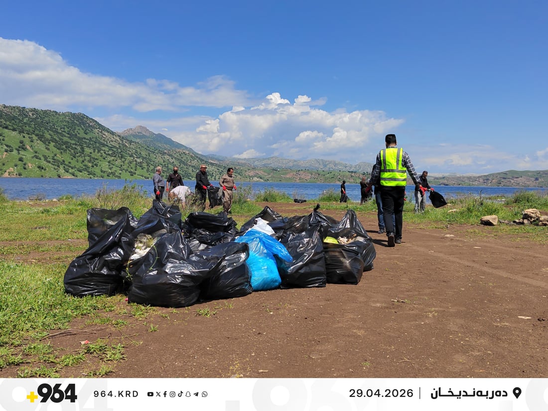 40 تۆن پاشماوەی گەشتیاران کۆکرایەوە
