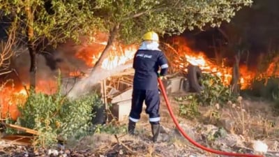 Kirkuk fire under control after hours-long effort by civil defense