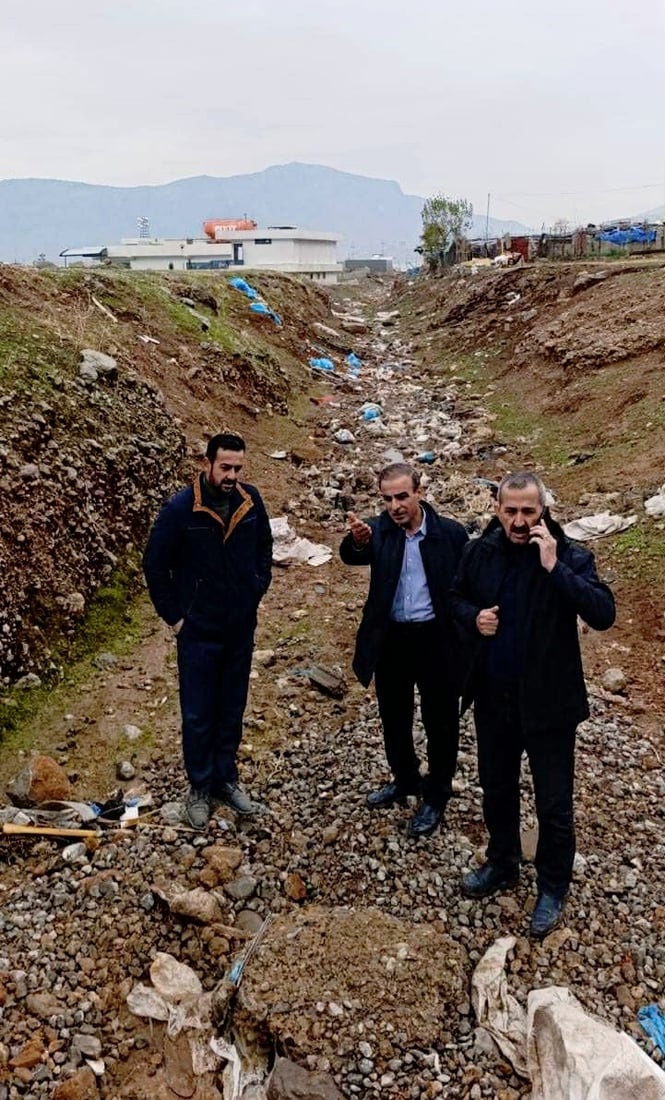 لە رانیه‌ به‌دواداچوون بۆ ئه‌و شوێنانه‌ ده‌كات كه‌ مه‌ترسی دروستبوونى لافاویان لێده‌كرێت