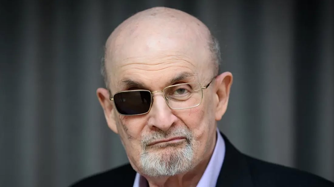 ئەو کەسەى سەلمان رووشدى بریندار کرد بە 25 ساڵ زیندانى بۆ بڕایەوە