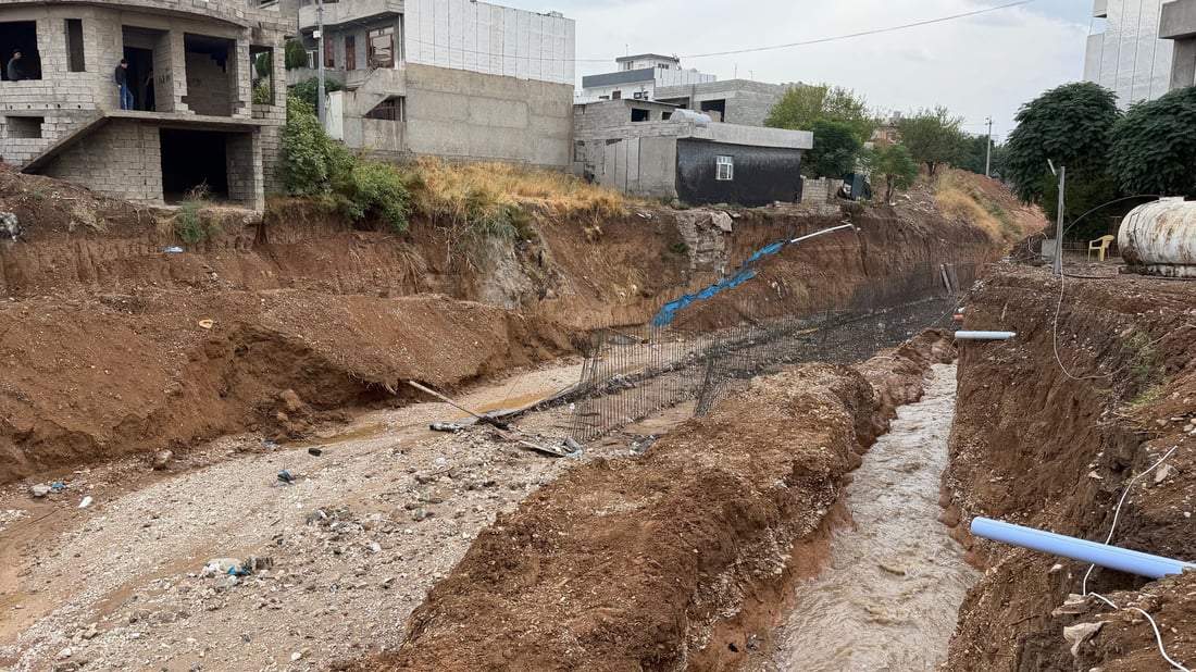 بارانەکەى سلێمانى ریسى ئاوەڕۆ سندووقییەکەى خەلیفاواى کردەوە بە خورى