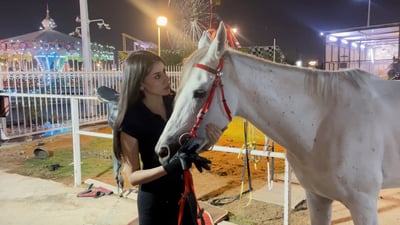 Baghdad stables offer equine therapy for children with autism