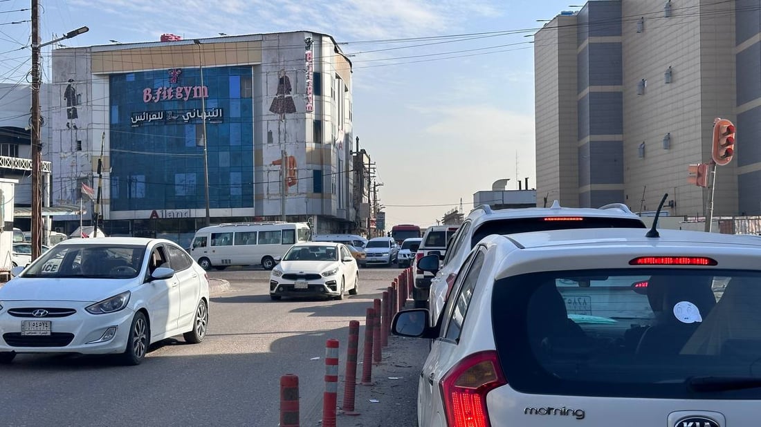 ازدحامات خانقة في تقاطعات البصرة ومخالفات بالجملة على الطرق الخارجية (صور)