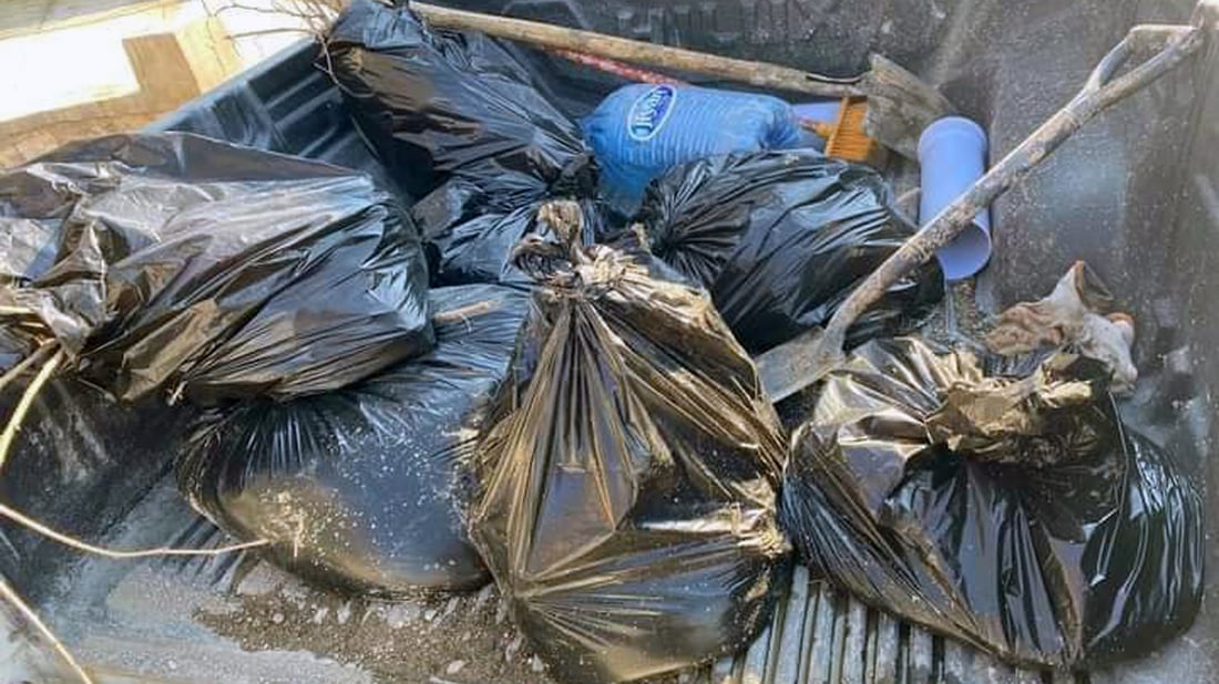 “كانى عاشقان”ى هه‌ڵه‌بجه‌ له‌ زبڵ و خاشاك پاككرایه‌وه‌