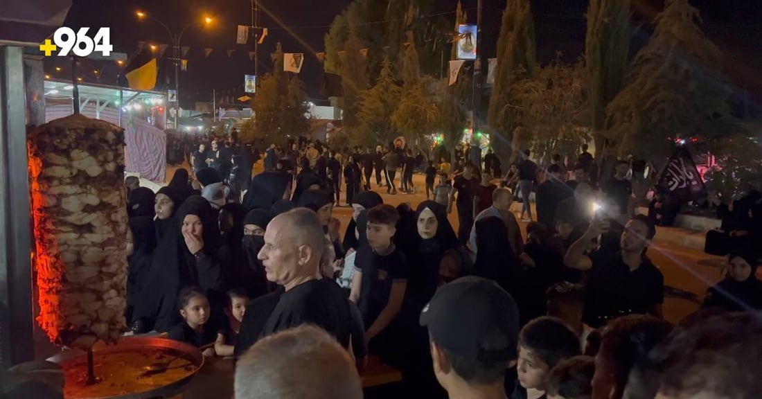 “نرفض تمكين المرأة”.. حافلات زوار كردستان تدخل داقوق رافعة 4 شعارات (فيديو)