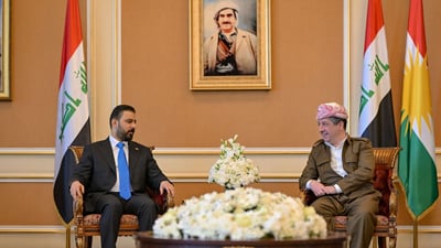 سەرۆکى هەرێم و سەرۆک وەزیران لەگەڵ عەلى زەیدى کۆبوونەوە