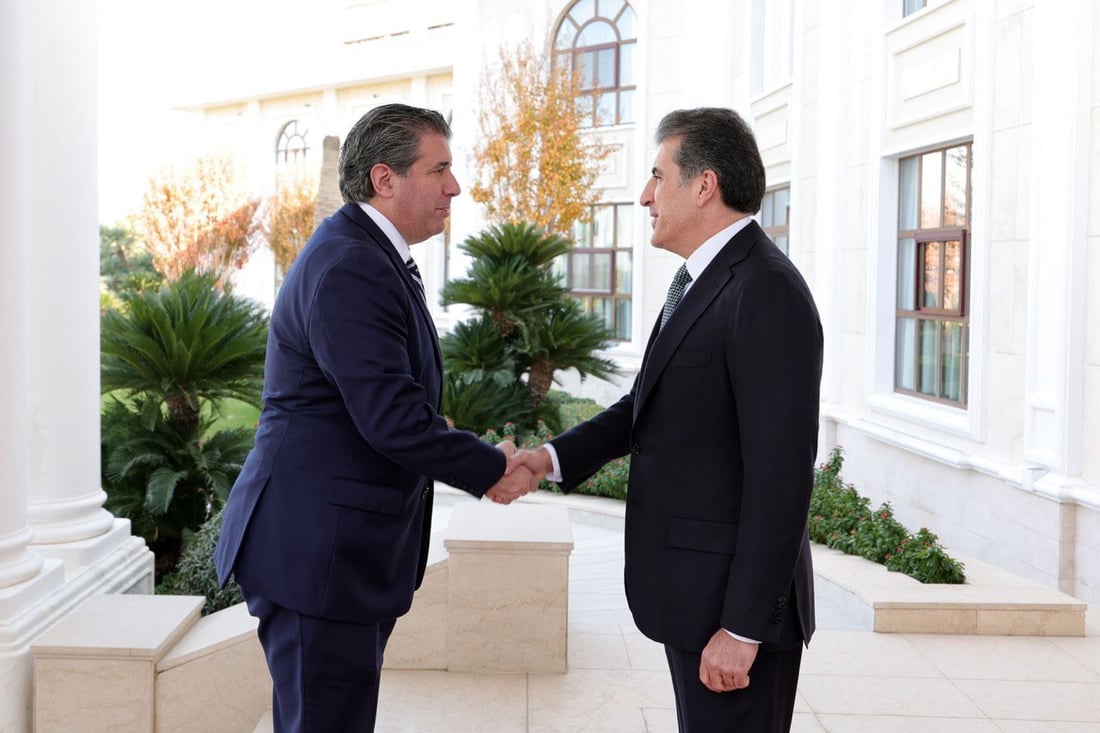 نيجيرفان بارزاني يستقبل نائب وزير الخارجية الأميركي في أربيل