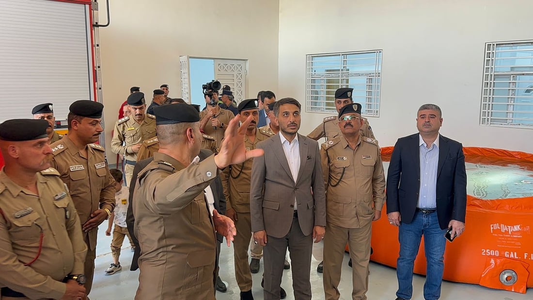 النجف تقلص سرعة الاستجابة للحوادث إلى دقيقتين.. مركز جديد في المدينة القديمة