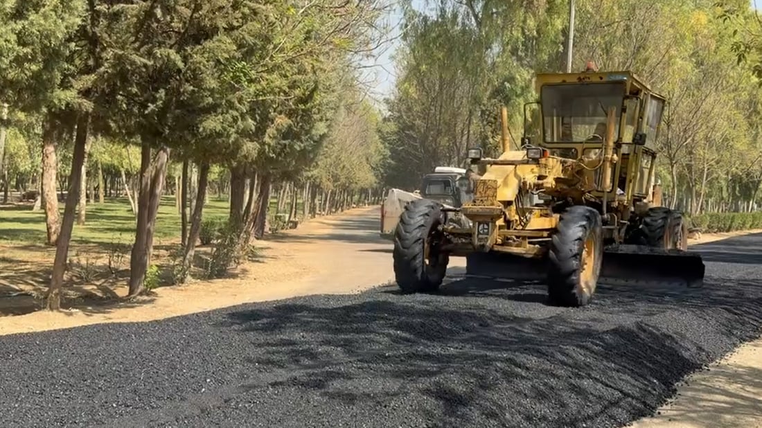 هەڵمەتی قیرکردنەوەی شەقامەکانی پارکی سامی عەبدولڕەحمان دەستی پێکرد