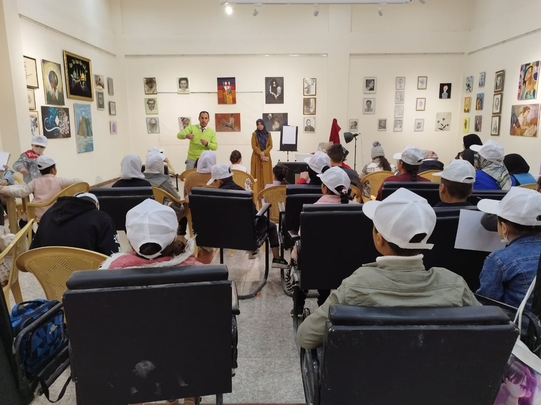 صور: دورة لتنمية المواهب لدى الأطفال المصابين بالسكري في بابل