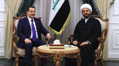 Khazali, Sudani Call for Turkish Troop Withdrawal, Unified National Stance