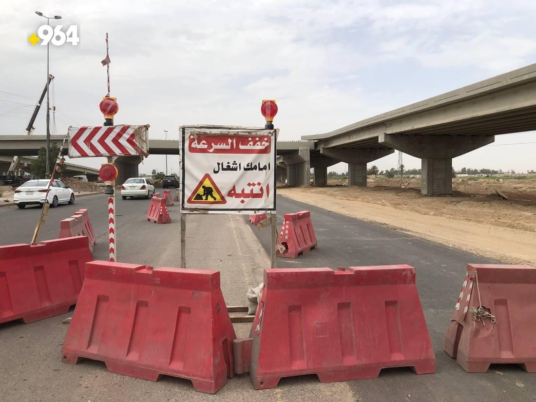 صور من مدخل بغداد: طريق “السكران” آمن ولائق وسريع.. أعمال صب الجسور انتهت