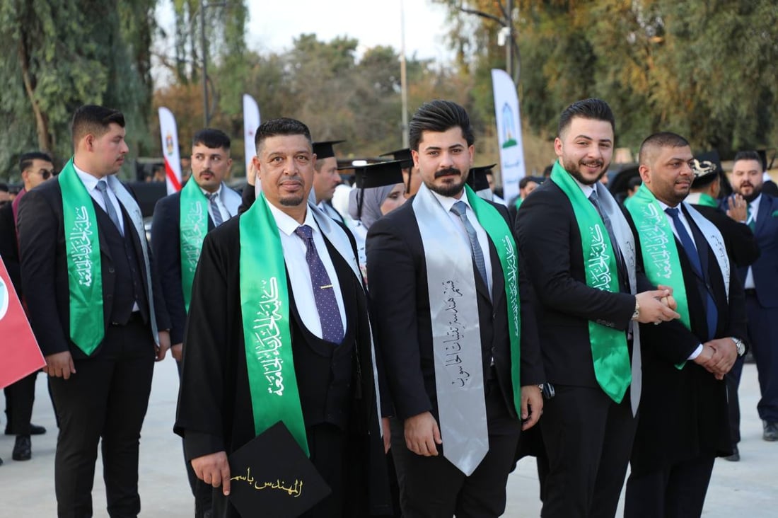 الحدباء تخرّج دفعة “النهوض” في ذكرى الـ30 لتأسيس الكلية.. صور من حفل الغابات