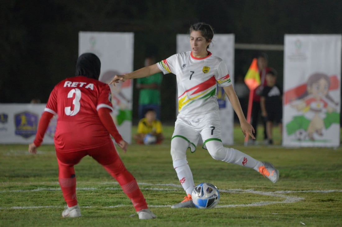 خانمانى کوردستان زیاتر لە دەرزەنێک گۆڵیان لە هەڵبژارەى ئوردن کرد