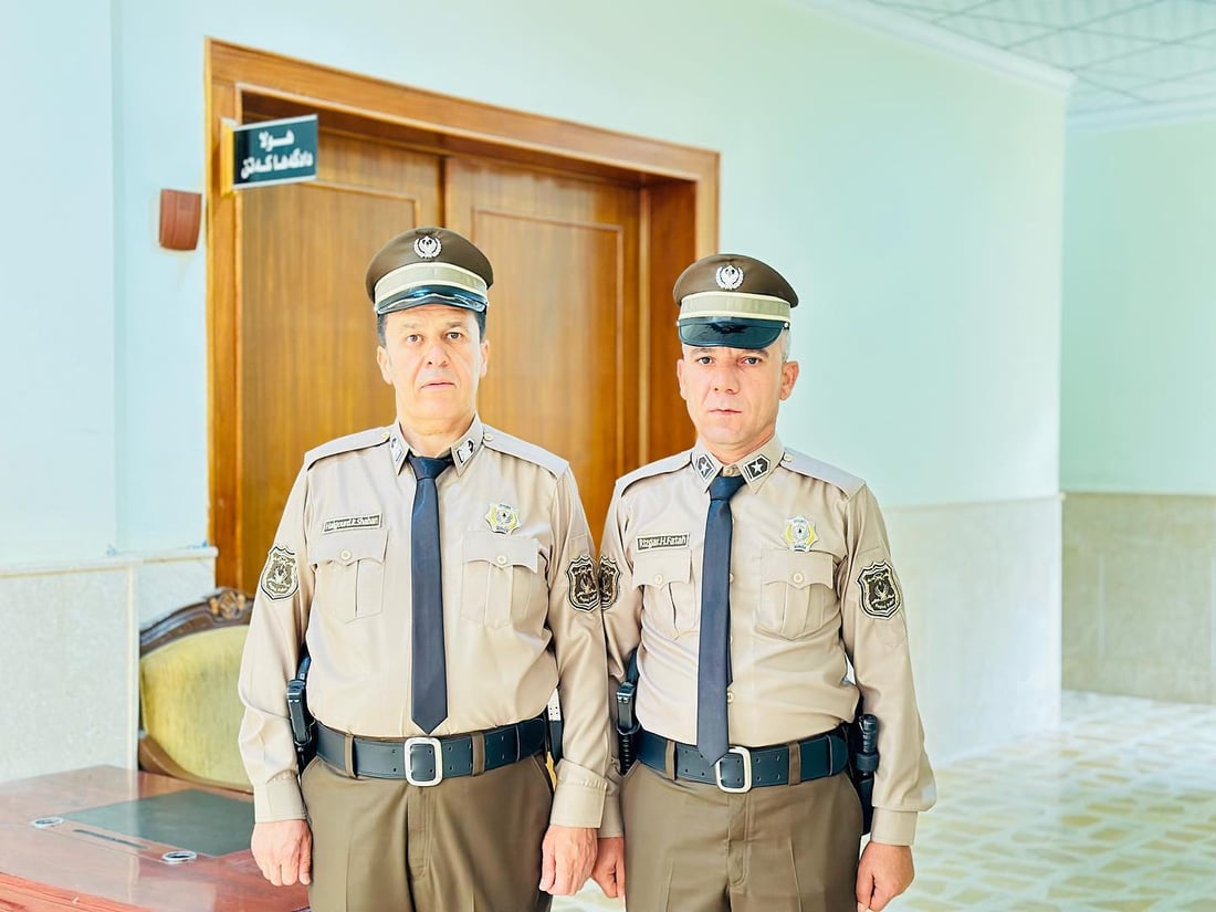 جلوبه‌رگى پۆلیسی دادگاكانى هه‌رێم گۆڕدرا