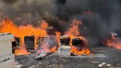 80 سندوقی هەنگ و 20 دۆنم گەنم سووتان