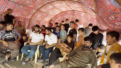 دانیشتوانى سەرکەڵەک دژى نەبوونى ئاو و کارەبا گردبوونەوە