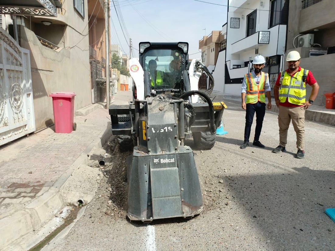 كركوك: صور ومعلومات عن الأحياء التي دخلها كيبل الانترنت الضوئي حديثاً